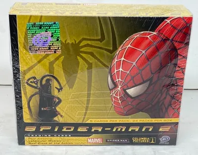 Spider-Man 2 wax box