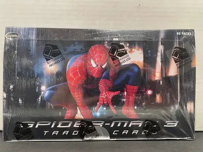 Spider-Man 3 wax box