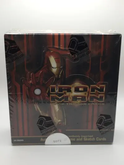 Iron Man wax box