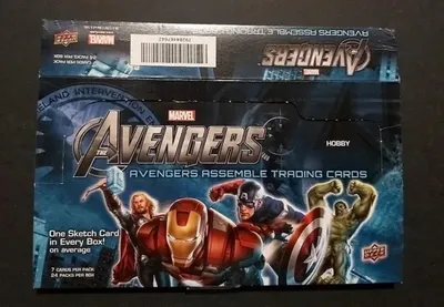 Avengers Assemble wax box