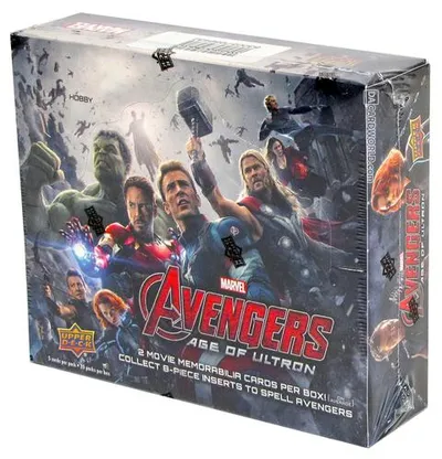 Avengers Age of Ultron wax box