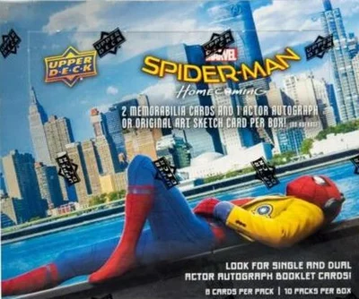 Spider-Man Homecoming wax box