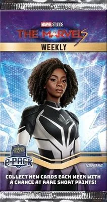 Marvel Studios' The Marvels Weekly wax box