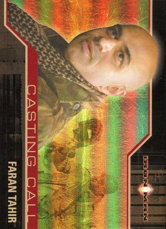 Faran Tahir as Raza best rookie card - Iron Man