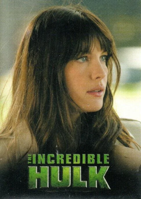 Liv Tyler as Betty Ross debut card - The Incredible Hulk