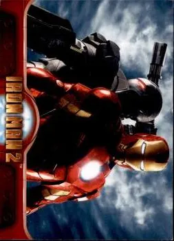 War Machine base set rookie card - #1 Iron Man 2