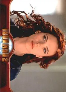 Black Widow base set rookie card - #39 Iron Man 2