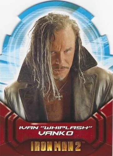 Ivan Vanko best rookie card - Mickey Rourke - Iron Man 2