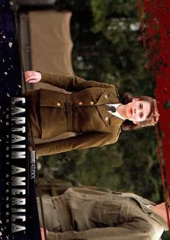 Peggy Carter base set rookie card - #11 Captain America The First Avenger