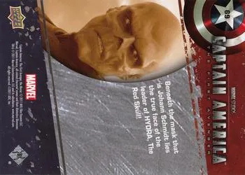 Red Skull - Hugo Weaving - back