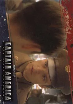Bucky Barnes base set rookie card - #8 Captain America The First Avenger