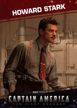 Howard Stark debut card - Dominic Cooper - Captain America The First Avenger