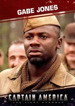 Derek Luke as Gabe Jones debut card - Captain America The First Avenger