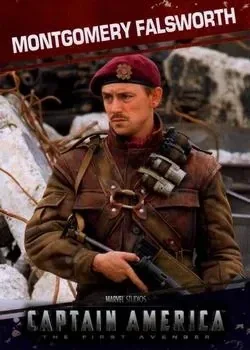 James Montgomery Falsworth debut card - JJ Feild - Captain America The First Avenger