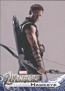 Hawkeye debut card - Jeremy Renner - Avengers Assemble