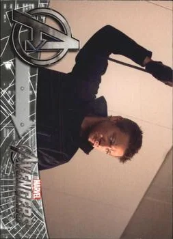 Clint Barton base set rookie card - #93 Avengers Assemble
