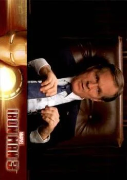 President Ellis best rookie card - William Sadler - Iron Man 3