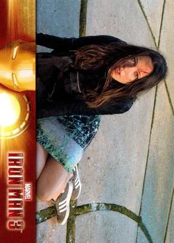 Rebecca Hall as Maya Hansen best rookie card - Iron Man 3
