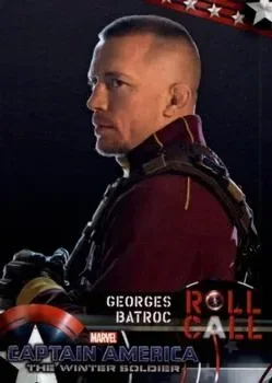 Georges Batroc debut card - Georges St-Pierre - Captain America The Winter Soldier