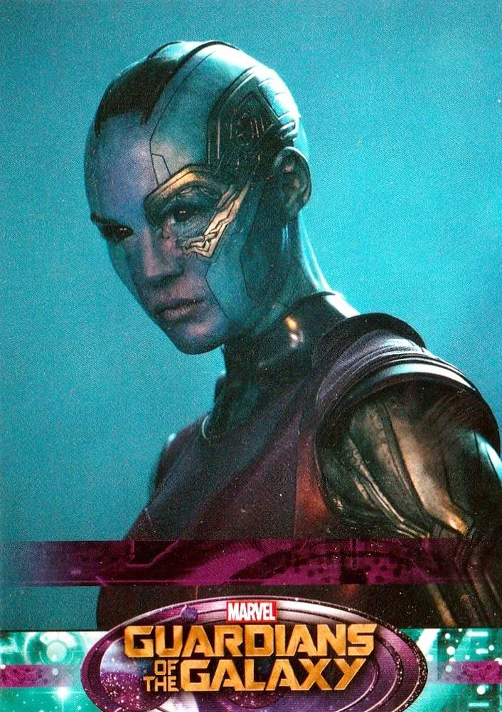 Nebula debut card - Karen Gillan - Guardians of the Galaxy