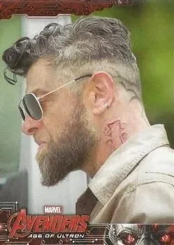 Ulysses Klaue debut card - Andy Serkis - Avengers Age of Ultron