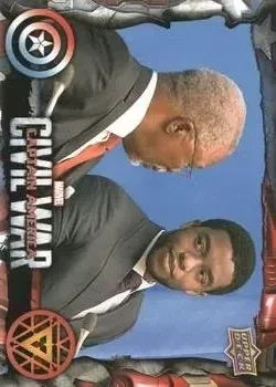 Chadwick Boseman as Black Panther / T'Challa debut card - Captain America Civil War