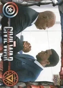 John Kani as King T'Chaka debut card - Captain America Civil War