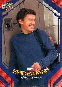 Peter Parker debut card - Tom Holland - Spider-Man Homecoming