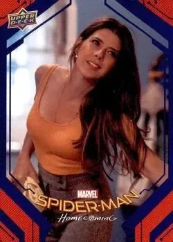 Marisa Tomei as Aunt May Parker debut card - Spider-Man Homecoming