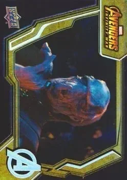 Ebony Maw debut card - Tom Vaughan-Lawlor - Avengers Infinity War