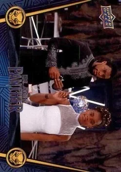 Letitia Wright as Shuri debut card - Black Panther