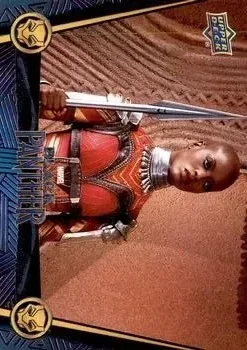 Ayo debut card - Florence Kasumba - Black Panther