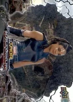 Valkyrie debut card - Tessa Thompson - Thor Ragnarok