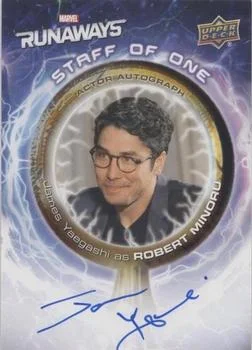 Robert Minoru debut card - James Yaegashi - Runaways