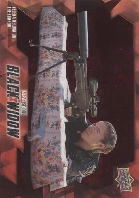 Black Widow debut card - Florence Pugh - Black Widow