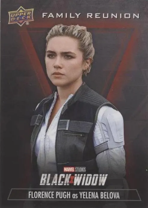 Florence Pugh as Yelena Belova debut card - Black Widow