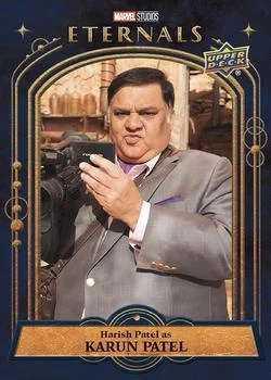 Harish Patel as Karun Patel debut card - Eternals