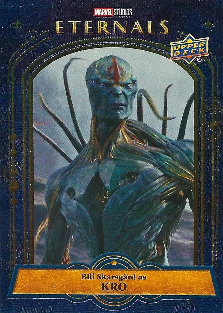 Kro debut card - Bill Skarsgard - Eternals