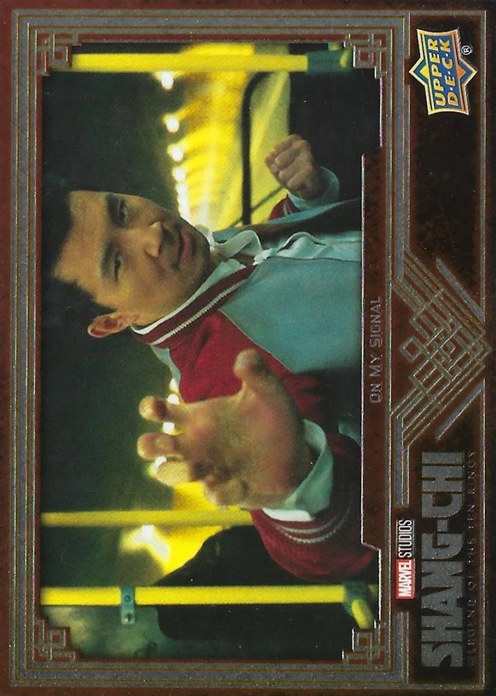 Simu Liu as Shang-Chi / Shaun debut card - Shang-Chi & the Legend of the Ten Rings
