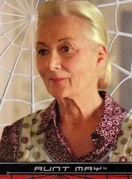 Aunt May debut card - Rosemary Harris - Spider-Man