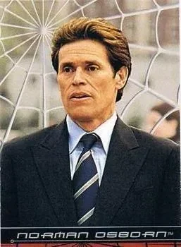 Norman Osborn debut card - Willem Dafoe - Spider-Man