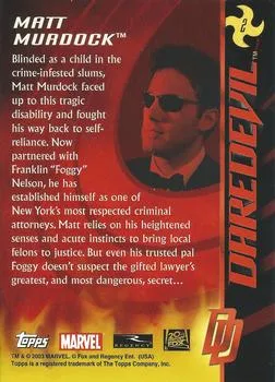 Matt Murdock - Ben Affleck - back