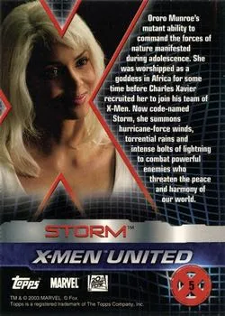 Storm - Halle Berry - back