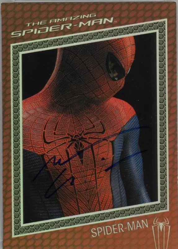 Spider-Man debut card - Andrew Garfield - The Amazing Spider-Man